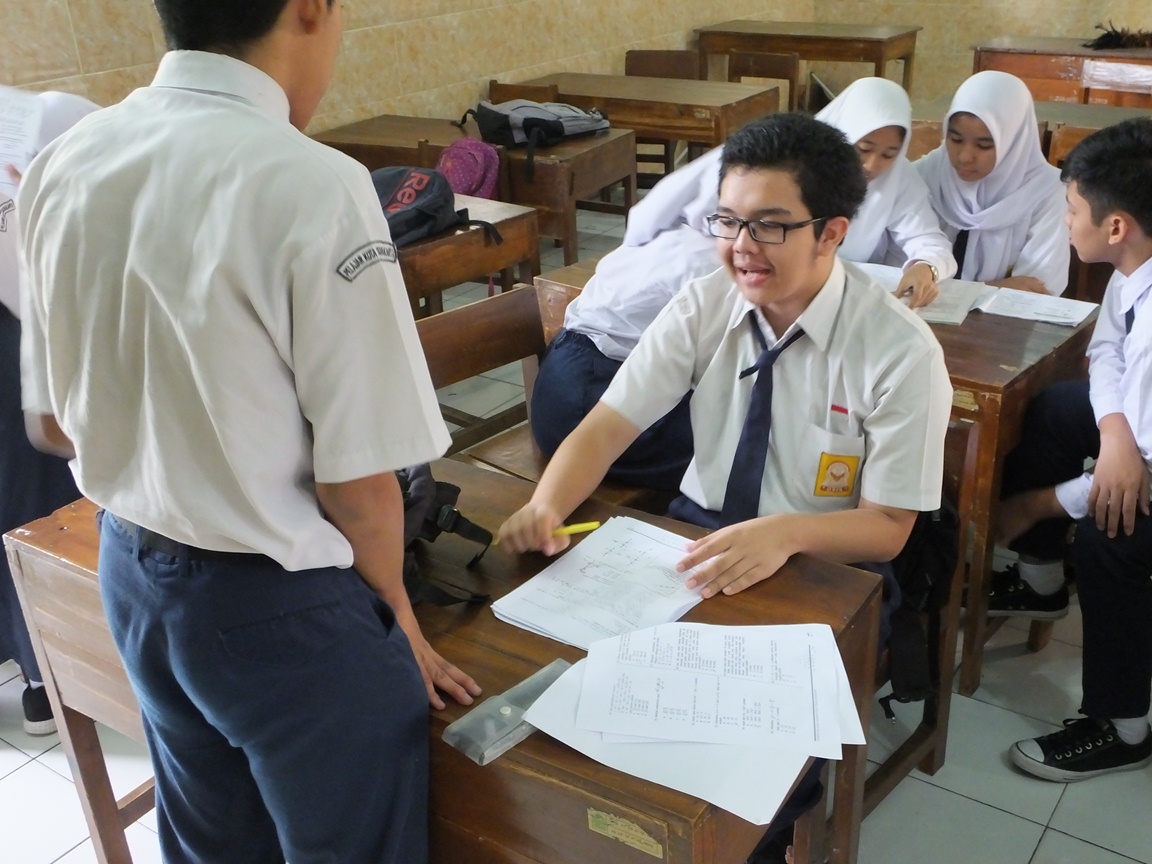 UNBK di SMPN 14 Yogyakarta Hari Pertama