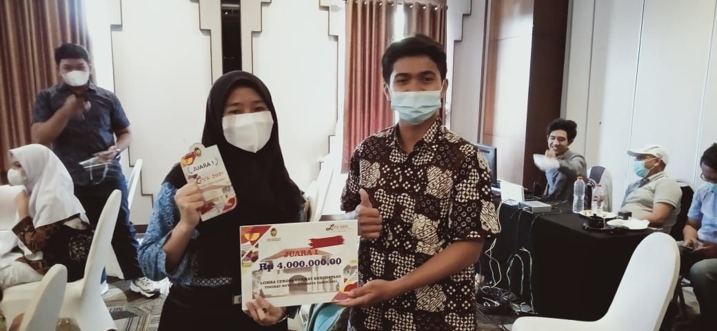Kembali menyabet juara di ajang Lomba Cerdas Cermat Permuseuman tingkat Kota Yogyakarta