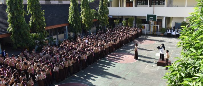 Peringatan Hari Sumpah Pemuda 2022 SMP Negeri 14 Yogyakarta